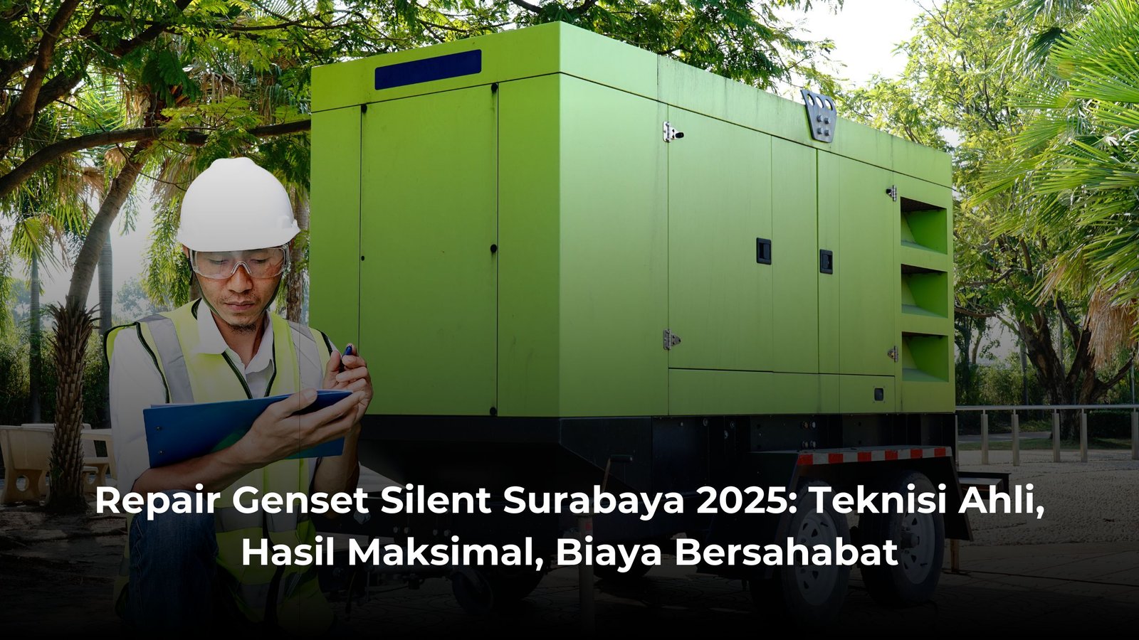 Repair Genset Silent Surabaya 2025: Teknisi Ahli, Hasil Maksimal, Biaya Bersahabat