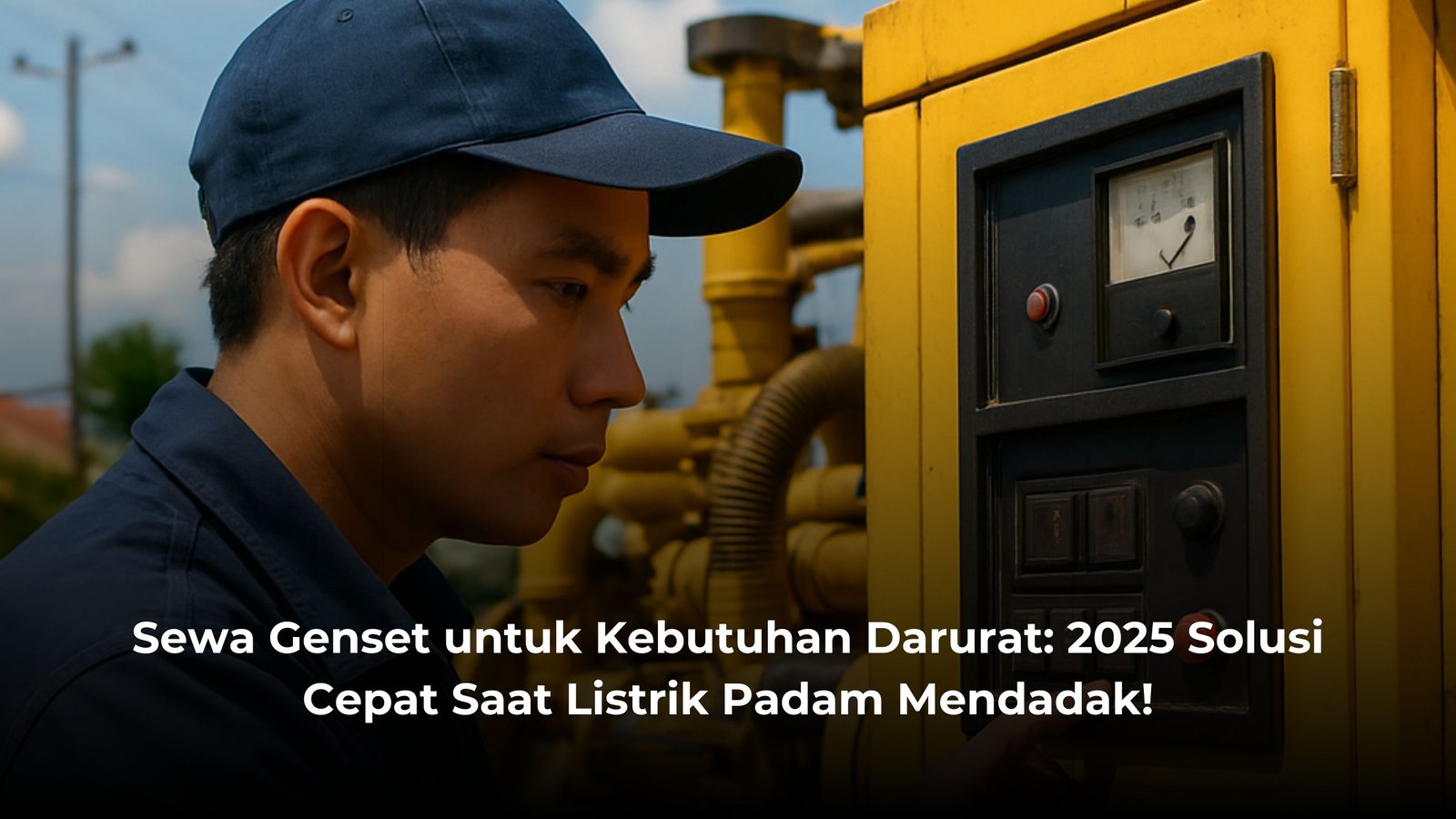 Sewa Genset untuk Kebutuhan Darurat 2025 Solusi Cepat Saat Listrik Padam Mendadak!