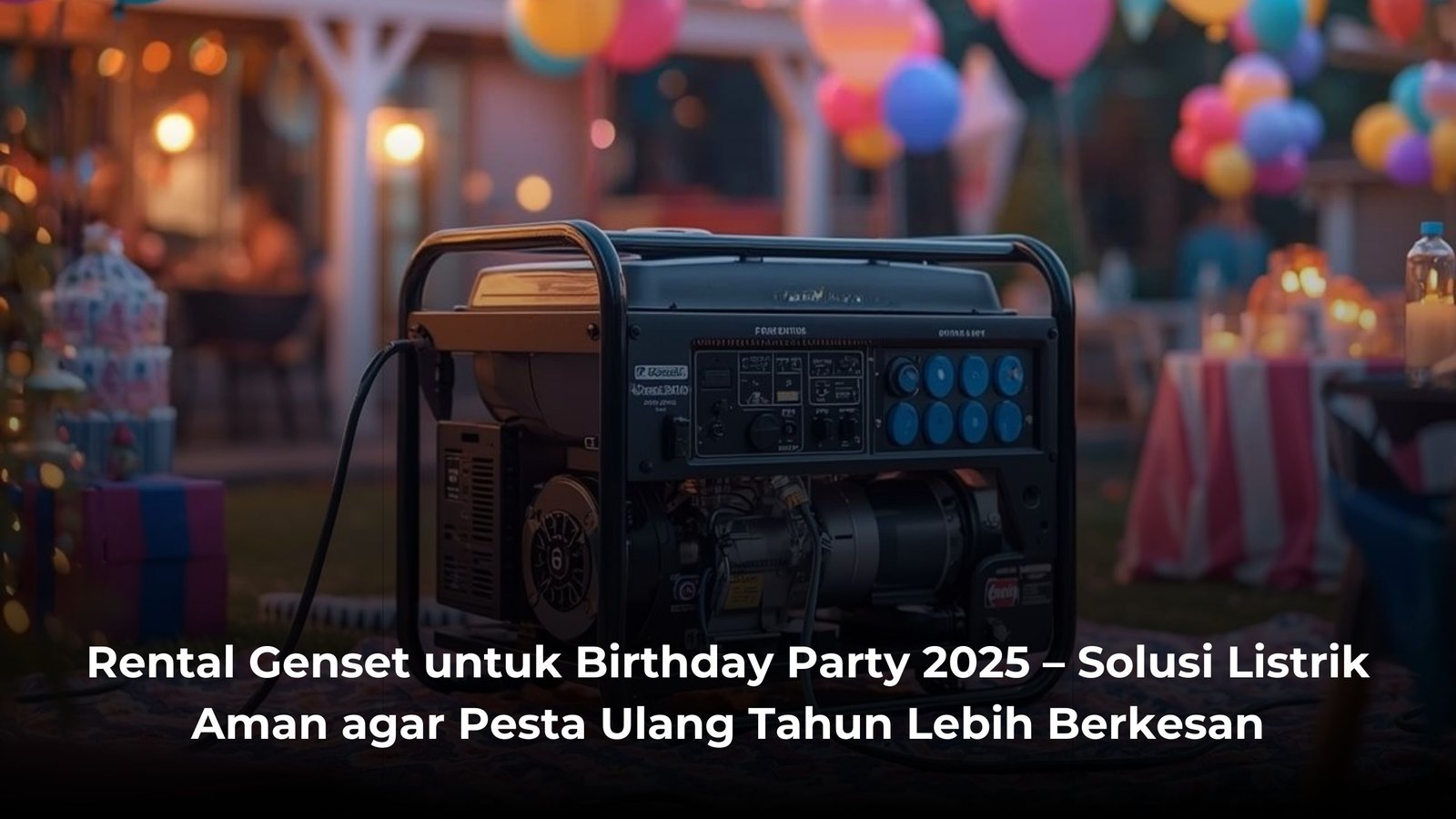 Sewa Genset Pasuruan 2025 – Solusi Listrik Andal untuk Acara & Proyek Tanpa Hambatan