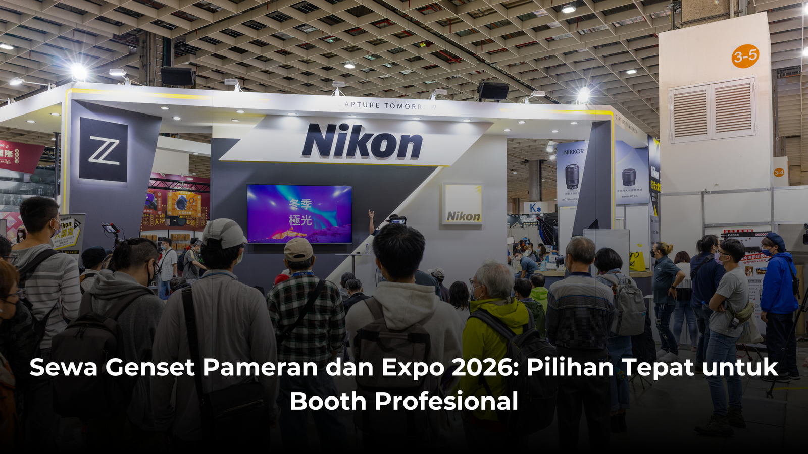 Sewa Genset Pameran dan Expo 2026: Pilihan Tepat untuk Booth Profesional